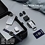 Satechi 3-in-1 Foldable Qi2 Wireless Charging Stand, Space Gray (ST-Q31FM-EA)~#|#~D0D8B27B-378D-4050-808DA1329008201A_sc7