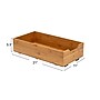 Household Essentials Glidez Bamboo and Steel Pull-Out/Slide-Out Storage Organizer for Under Cabinet Use, 1-Tier Design (HE1086)~#|#~D0DB491A-EB10-4FAC-8B334A21C77E082B_sc7