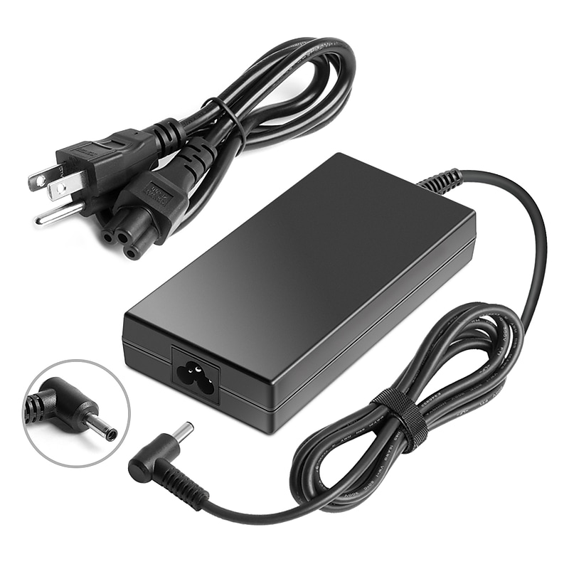 Dell 130W AC Adapter for Dell Laptops, Black (332-1829) image 1