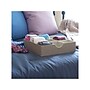 Household Essentials 9-Compartment Cardboard/Polyester Drawer Organizer, Tan (723-1)~#|#~D0DED515-A8F1-4F3A-AD6A8F7BDAE704F4_sc7