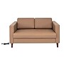 Flash Furniture Hercules Artemis LeatherSoft Reception Loveseat, Cognac (ZB89212SCOGNAC)~#|#~D0DFD174-2CDD-4B07-B158F8F003CDB499_sc7