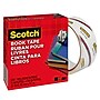Scotch Book Transparent Clear Tape, 1.5" x 15 yds., 3" Core, Transparent (845)~#|#~D0E02CE3-02BD-4755-ADB6C3C58E27826F_sc7