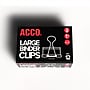 ACCO Large Binder Clips, 1.06" Capacity, Black, 12 Clips/Pack (72100)~#|#~D0E087C5-E25D-4926-846F75BCF6BF7A8A_sc7