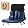 Seat Sack Seat Storage, 9.45" x 8.46" x 3.94", Black, 10/Pack (30101BUNDLE)~#|#~D0E18E62-81CF-450C-ADEF8C3CFB42FE5B_sc7