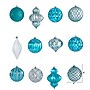 Nearly Natural Holiday Lux Shatterproof Blue Christmas Tree Ornament Set, 100mm, 12/Set (D1004-BL)~#|#~D0E1C2A6-372E-4445-A476807051C8583D_sc7