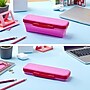 Lockermate By Bostitch Latch Pencil Pouch, Assorted Colors, 2/Pack (23122-PKNV-2PK)~#|#~D0E23028-A180-4D4E-AB0B07D6815AF08B_sc7