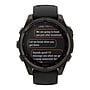 Garmin fenix 8 Multisport Sapphire Solar GPS Smartwatch, Carbon Gray & Black, 47mm (GRM0290610)~#|#~D0E512F5-5A91-412C-8E56718E263959BB_sc7
