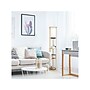 Simple Designs 62.5" Matte Tan Floor Lamp with Cylindrical Shade (LF2010-TAN)~#|#~D0E683AA-B86A-4C29-867EA5D092244C94_sc7