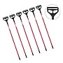 BISON LIFE 63" Quick Change Metal Wet Mop Handle, Red/Black, 6/Pack (BP-RMH-09)~#|#~D0E8006D-4120-4203-907D9E0E18E46177_sc7