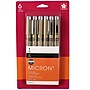 Sakura Pigma Micron Pens, Black, 6/Pack (SAK50132)~#|#~D0EFF3FD-C7DD-4F6A-9F985C65395692A3_sc7