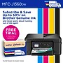 Brother Work Smart 1360 Wireless Color All-In-One Inkjet Printer, Best for Home (MFCJ1360DW)~#|#~D0F205C5-973F-45A4-969B54E1EC6AF50D_sc7