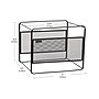Mind Reader Metal File Organizer, Black (BOXFILE-BLK)~#|#~D0FD2B8F-08FF-49C9-B9D0F77D05A6699B_sc7
