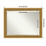 Amanti Art Parlor Gold Frame Wall Mirror, 35.75" x 45.75" (A42674593660)~#|#~D104493B-7755-4132-A90AD16E347CACEB_sc7