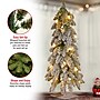 National Tree Company Snowy Downswept Forest Tree Artificial Christmas Tree (FTDF1-24ALO-1)~#|#~D104A2A8-2E36-40DD-BFB4DE8E688A07B6_sc7