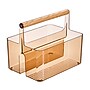 mDesign 2-Compartment Plastic Desk Organizer, Sand/Natural (26056)~#|#~D105E3D4-8B11-457B-8FB0F0F52F2CB5E8_sc7