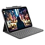 Logitech Slim Folio 10.9" Keyboard Case for iPad 10th Generation Tablet, Oxford Gray (920-011368)~#|#~D1072147-378A-40FD-824130321164D675_sc7