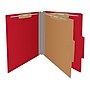 Medical Arts Press Pressboard Classification Folder, 1-Divider, 2" Expansion, Letter Size, Deep Red, 10/Box (DV-T42-14-3DRD-PKT)~#|#~D10BA74F-AA6B-44FF-A8CAA9B54ACA6E18_sc7