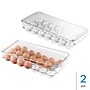 iDESIGN Plastic Egg Holders, Clear, 2/Pack (27902M2)~#|#~D10D2761-5713-4E0A-8DB8C6297A0FB1C2_sc7