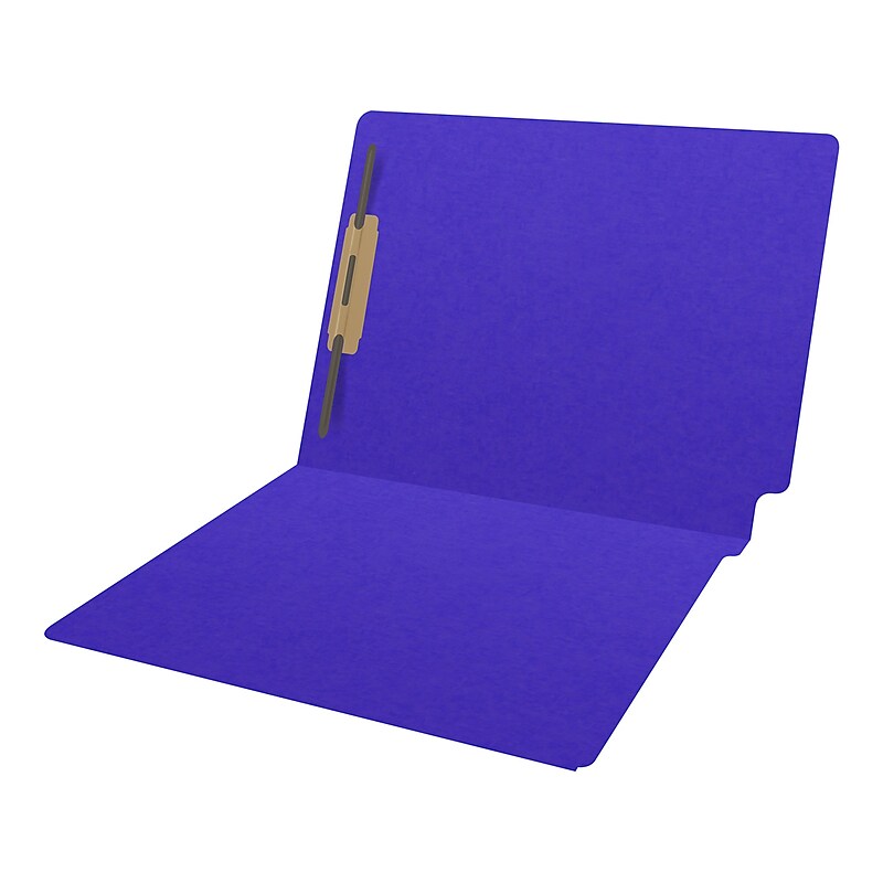 Medical Arts Press Heavy Duty End Tab File Folder, Straight-Cut, Letter Size, Purple, 40/Box (S-09461-PUR) image 1
