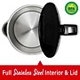 Brentwood Stainless Steel Cordless Digital Electric Kettle, 7-Cups, Black (KT-2015DBK)~#|#~D119E500-F4D7-4251-9795FB855C307AA5_sc7