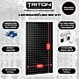 Triton Products LocBoard Pegboards with 63 pc. LocHook Assortment (LB2-BKKit)~#|#~D11D0BF6-F017-48F3-A0B483E6678F7F0F_sc7