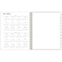 2024-2025 Blue Sky Gemma 8.5" x 11" Academic Weekly & Monthly Planner, Plastic Cover, Blue/White (118177-A25)~#|#~D11F7F0C-E105-42D5-8D9972DB8A00D785_sc7