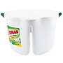 Libman 3 Gallon Clean & Rinse Bucket, White, 3/Carton (2111)~#|#~D1245023-336D-413A-B877E1F553D204C5_sc7