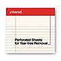 Universal, Colored Perforated Note Pads Narrow Rule 5 x 8 Ivory 50-Sheet Pack of 12 (AZRUNV35852)~#|#~D1271822-5BE2-4D0C-A43340A0B3BC6C30_sc7