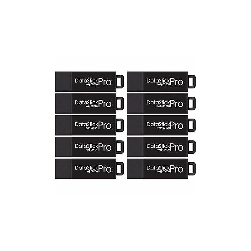 Centon ValuePack DataStick Pro 256GB USB 3.2 Type A Flash Drive, Black (C1-U3P6-256G-10B) image 1