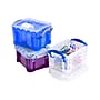 Really Useful Box 0.15 Quart Storage Container with Snap Lid, Plastic, Assorted Colors, Each (0.14 MIXED COLS)~#|#~D1291085-B311-40AF-92BC83DB28A6C179_sc7