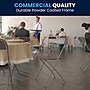 Flash Furniture HERCULES™ Plastic Armless Folding Chair, Premium Brown, 4/Pack~#|#~D12D7C66-8D97-47F2-8576B5FF333FB1D9_sc7