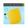 Better Office Glossy 2-Pocket Portfolio Folder, Yellow, 25/Pack (80180-25PK)~#|#~D1310D9D-C6EB-461C-96DE851345F487C3_sc7