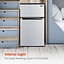Magic Chef Mini Refrigerator w/Freezer, 3.1 Cu. Ft., Stainless Look (HMDR310SE)~#|#~D1316BE2-D835-4561-87CBBD4CCFBC4E11_sc7