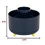 Staples 5-Compartment Rotating Plastic Desk Organizer, Navy Blue (ST63867)~#|#~D1362B8D-3EE6-42C2-97096299D877BC02_sc7
