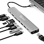Plugable 9-Port USB-C Hub, Gray (USBC-9IN1E)~#|#~D137920C-A218-490F-B8BD1A10F3D37FEC_sc7