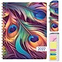 2027 Excello Brands 7.8" x 9" Weekly & Monthly Standard Planner, Paperboard Cover, Pastel Peacock (FSHN-CY27-79-61)~#|#~D13CB163-9183-435B-B045D0CC90841315_sc7