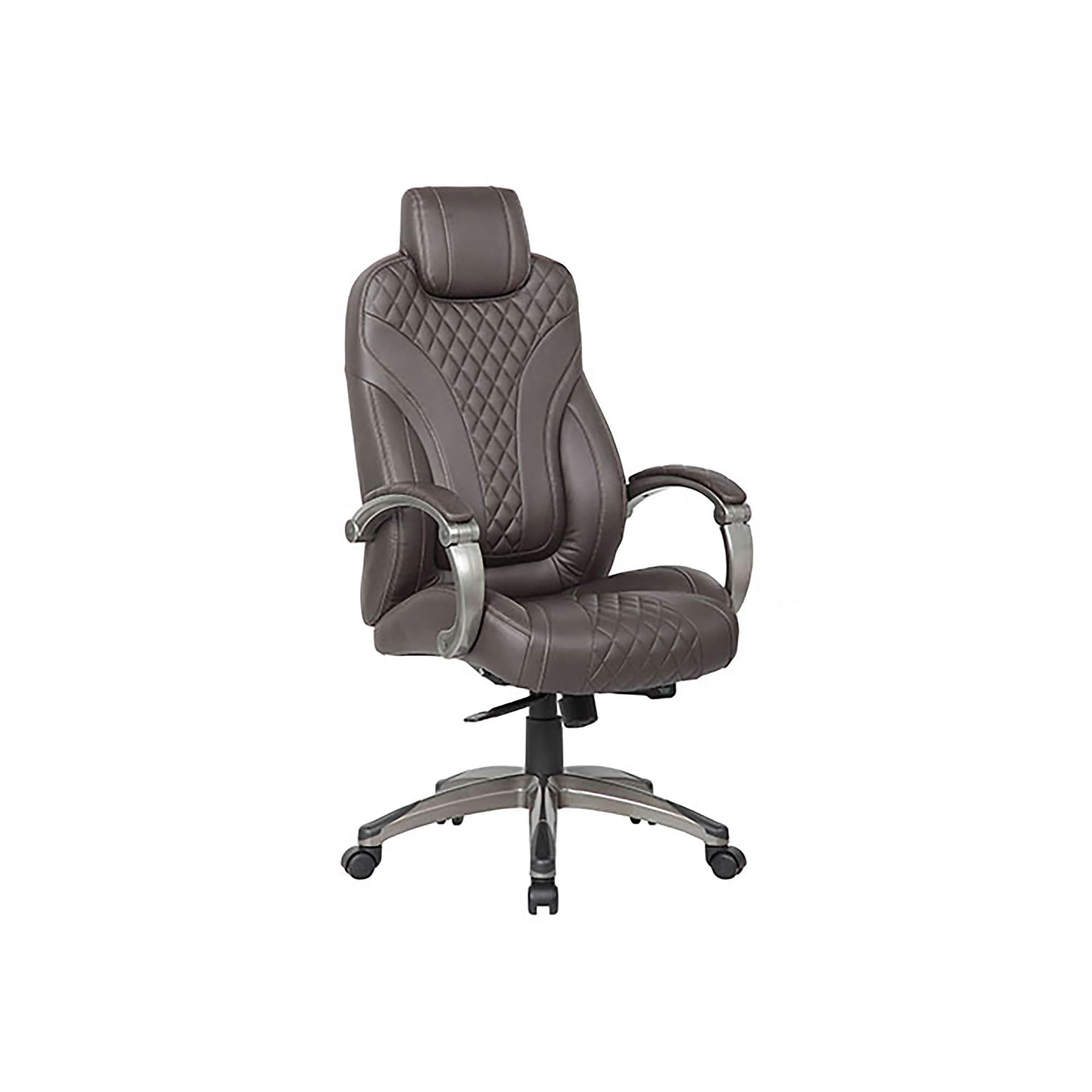 Boss Ergonomic LeatherPlus Swivel Executive Chair, Brown (B8871P-BB) Sansujyuku sansujyuku.com