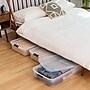 Iris 50 Quart Storage Container, Plastic, Clear, 3/Pack (100147)~#|#~D13E6DBB-D4E1-4050-8D5B45CFA7F2F715_sc7