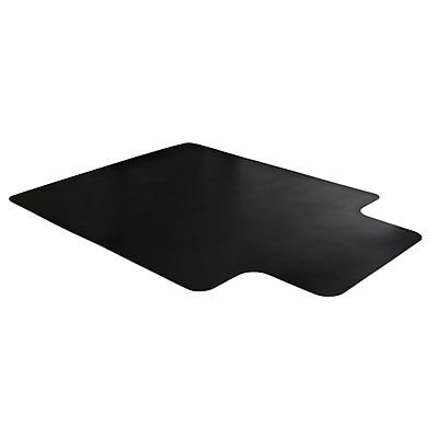 Floortex Advantagemat Hard Floor Chair Mat with Lip, 36″ x 48″, Black Vinyl (FC123648HLBV) Simolary simolary.com