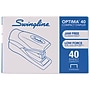 Swingline Optima 40 Compact Reduced Effort Stapler, 40-Sheet Capacity, Black/Silver (87842)~#|#~D149440D-4767-4A83-88C4ED55345979AB_sc7