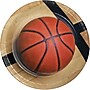 Creative Converting Basketball Paper Plates, 24/Pack (DTC427964DPLT)~#|#~D149EA0F-6E11-417A-8309A07F53CF7AF2_sc7