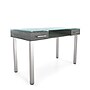 Union & Scale™ Prestige 47"W Glass Computer and Writing Desk, Gray (UN56948)~#|#~D14D087F-E2E5-47AD-82F6D5E45EE5E11F_sc7