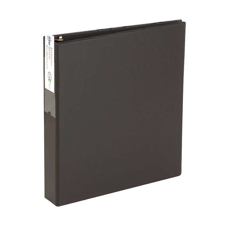 Avery 2" 3-Ring Non-View Binders, Black (04501) image 1