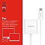 Staples TECH USB-C to HDMI Audio/Video Adapter, Male to Female, White (ST62365)~#|#~D15A0BCF-8068-4D81-9E288695E056F9EB_sc7