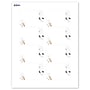 Avery Laser/Inkjet Rectangle Multipurpose Labels, 2-1/3" x 3-3/8", White, 80/Pack (S00-F4K)~#|#~D15C605B-3F50-450C-931C0144F428B881_sc7