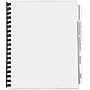 Avery Copier Tab Dividers, Unpunched, 5 Tab, White, 30 Sets/Box (20405)~#|#~4A8F4690-77EB-46BE-BA19A4C3E91E6CFD_sc7