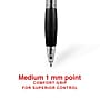Staples Retractable Ballpoint Pens, Medium Point, 1.0mm, Black Ink, Dozen (50793-CC)~#|#~D17086F9-040D-4FF7-9D877112C4746126_sc7