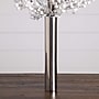 Nearly Natural 30-in Artificial Flocked Berry Arrangement in Cylinder Chrome Vase (A2199)~#|#~D178D406-F167-44BA-8C905F29BC1E5AE5_sc7
