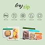 ReZip PEVA Food Bags, Emerald/Blue, 2/Pack (RZ965-2EB)~#|#~D17902D0-CDD7-49CE-A0A482FCE85A9E11_sc7