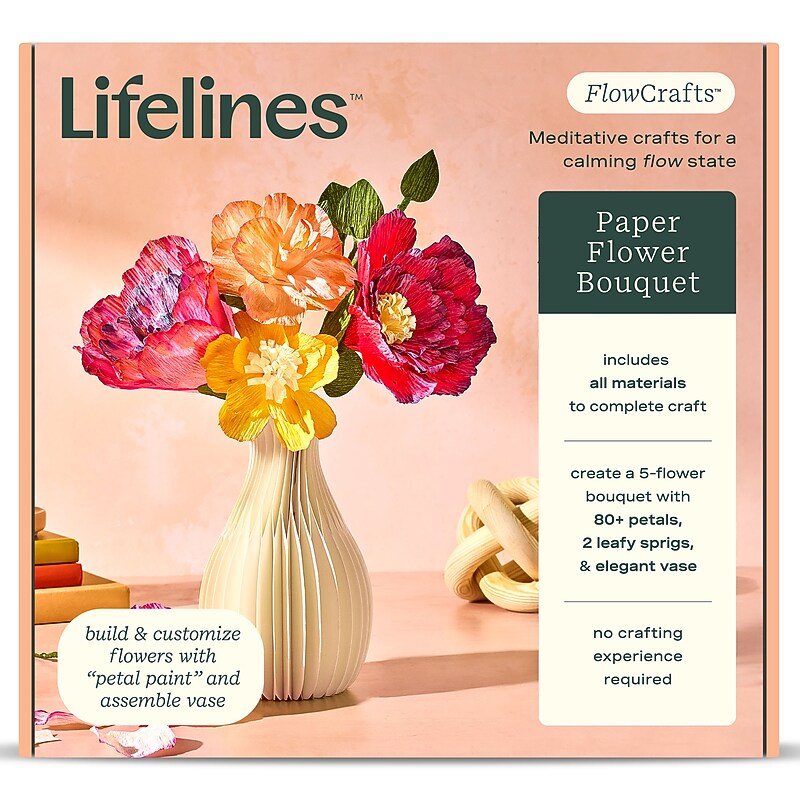 Lifelines FlowCrafts: Paper Flower Bouquet (167001) image 1